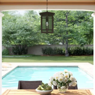 Hinkley Tucker 1-light Outdoor Hanging Lantern In Oil Rubbed Bronze