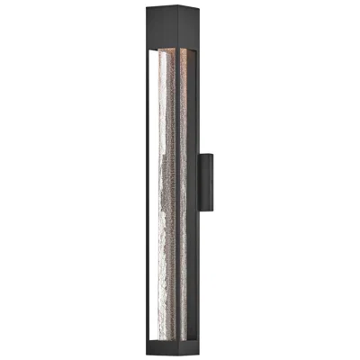 Hinkley Vapor Outdoor Large Wall Mount Lantern 28" Black