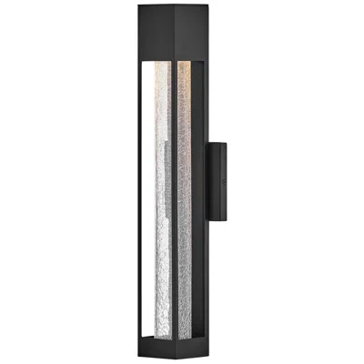 Hinkley Vapor Outdoor Medium Wall Mount Lantern 21" Black
