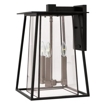 Hinkley Walker 17 1/2" High Buckeye Bronze Outdoor Wall Light