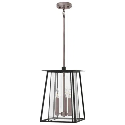 Hinkley Walker 17 1/4" High Black Outdoor Hanging Light
