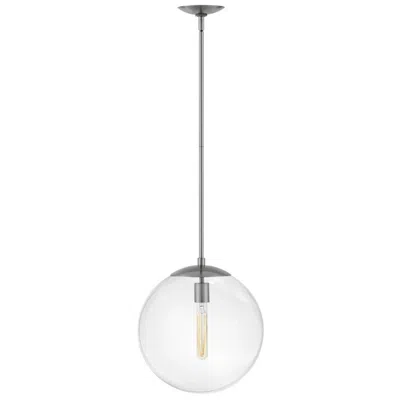 Hinkley Warby 13 1/2" Wide Silver Pendant Light By  Lighting