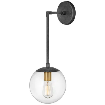 Hinkley Warby 21 3/4" High Aged Zinc Wall Sconce