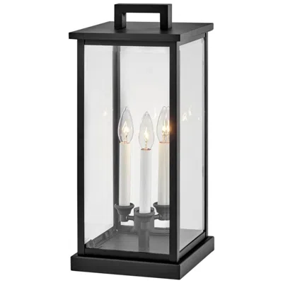 Hinkley Weymouth 20 1/4" High Black Outdoor Pier Light