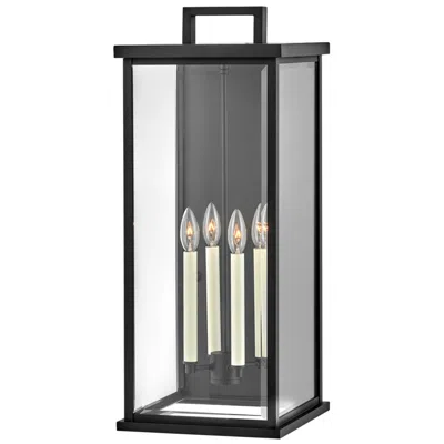Hinkley Weymouth 27" High Black Outdoor Wall Light