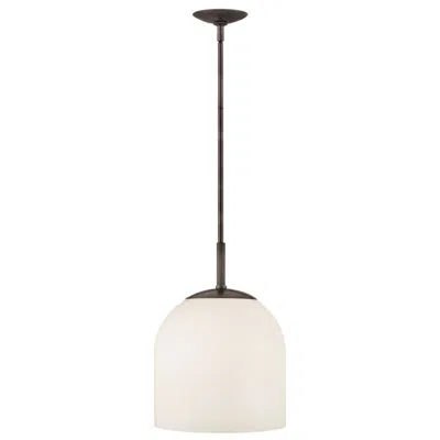 Hinkley Willa 12" Wide Black Oxide Mini Pendant