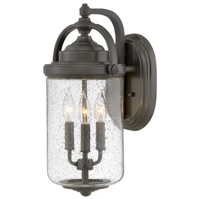 Hinkley Willoughby 18 3/4" High Oil-rubbed Bronze Outdoor Wall Light