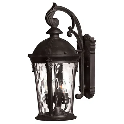 Hinkley Windsor 20 3/4" High Black Outdoor Wall Lantern