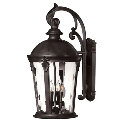 Hinkley Windsor 25 3/4" High Black Outdoor Wall Lantern