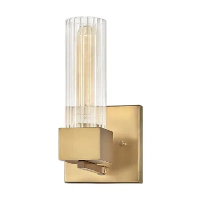 Hinkley Xander 10" High Heritage Brass Wall Sconce