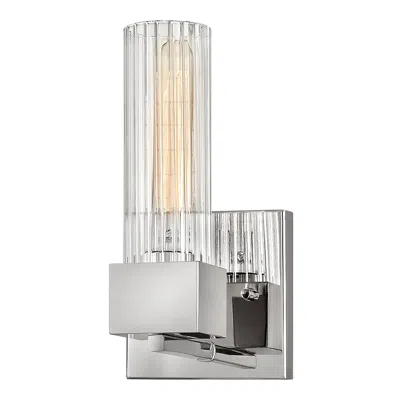 Hinkley Xander 10" High Polished Nickel Wall Sconce