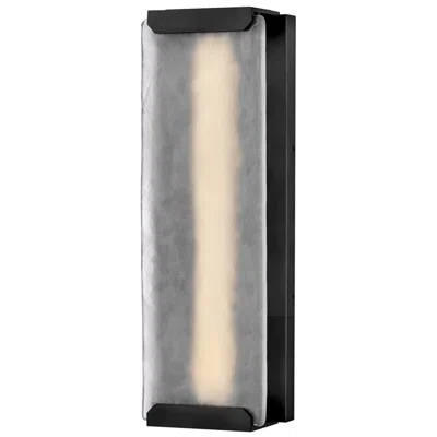 Hinkley Zayde 22 1/4" High Black Led Outdoor Wall Light