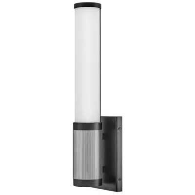 Hinkley Zevi 17 1/2" High Black Chrome Ada Led Wall Sconce