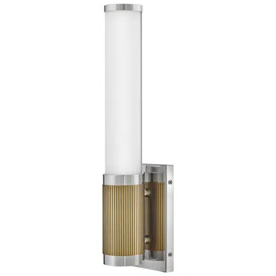 Hinkley Zevi 17 1/2"h Polished Nickel Ada Led Wall Sconce