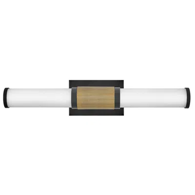 Hinkley Zevi 22 3/4" Wide Black Brass Led Bath Light
