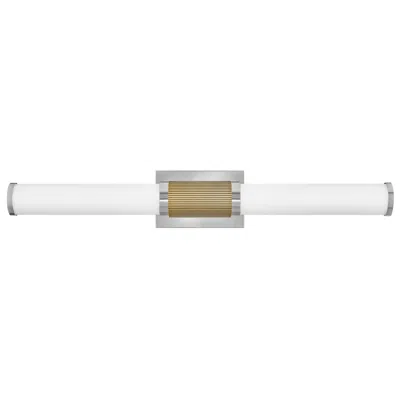 Hinkley Zevi 29" Wide Polished Nickel Brass 2-light Led Bath Light