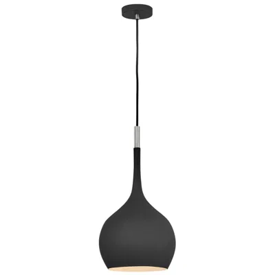 Hinkley Ziggy 12" Wide Black Mini Pendant