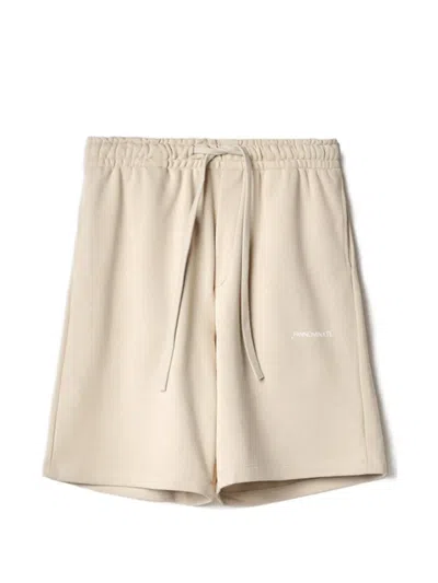 Hinnominate Beige Bermuda Shorts In Neutral