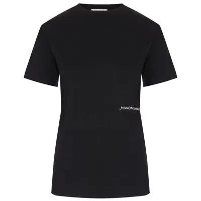 Hinnominate Black Cotton Tops & T-shirt