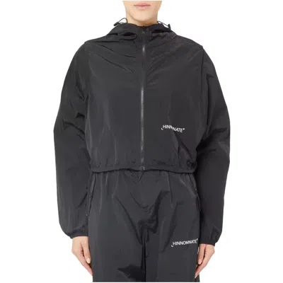 Hinnominate Black Nylon Jackets & Coat