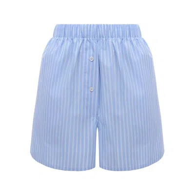 Hinnominate Blue Cotton Women's Short