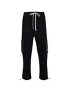 Hinnominate Cargo-pocket Sweatpants In Black