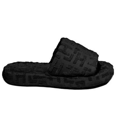 Hinnominate Cotton Women's Sandal In Black