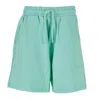 Hinnominate Green Cotton Short In Green