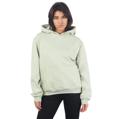 Hinnominate Woman Sweatshirt Light Green Size Xs Cotton, Elastane