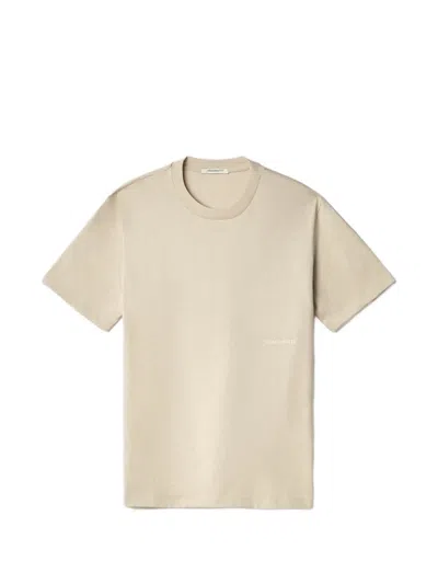 Hinnominate Crew-neck T-shirt In Brown