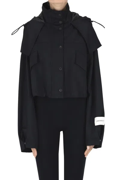 Hinnominate Cropped Jacket In Black