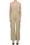Hinnominate Denim Overalls In Kaki