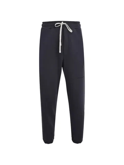 Hinnominate Drawstring-fastening Track Trousers In Blue