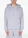 Hinnominate Drawstring Hooded Sweatshirt In Gray