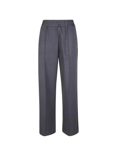 Hinnominate Elasticated-waist Track Pants In Blue
