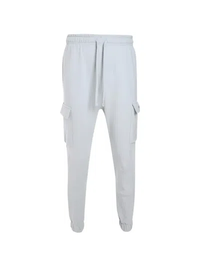 Hinnominate Grey Cargo Trousers In White