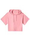 Hinnominate Half Sleeve Hoodie In Yellow