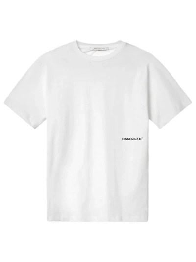 Hinnominate Half Sleeve T-shirt In White