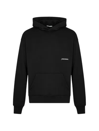 Hinnominate Hooded Long-sleeve Sweater In Black