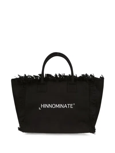 Hinnominate Large Fringe-trim Tote Bag In Red