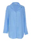 Hinnominate Linen Shirt In Blue