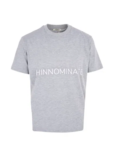 Hinnominate Logo-detail T-shirt In Grey