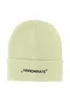 Hinnominate Logo-embroidered Beanie In Green