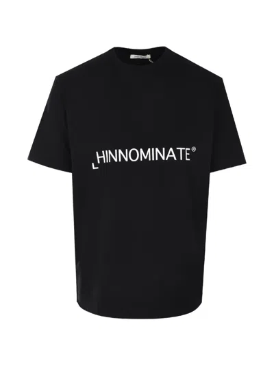 Hinnominate Logo-print T-shirt In Black