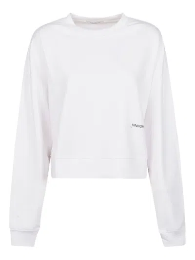 HINNOMINATE LONG-SLEEVE CROPPED SWEATSHIRT