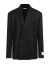 Hinnominate Man Blazer Black Size Xl Polyester, Viscose, Elastane In Black
