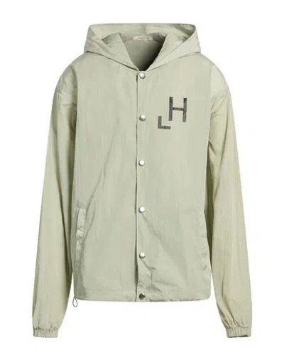 Hinnominate Man Jacket Light Green Size L Polyamide