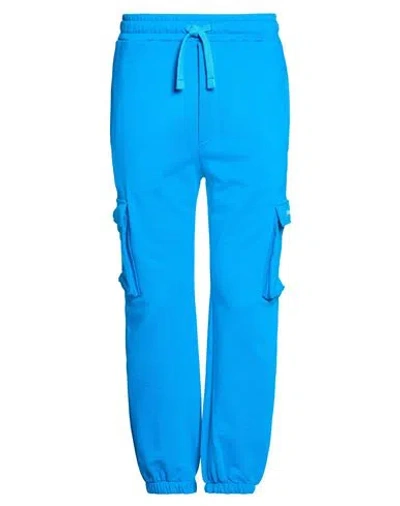 Hinnominate Man Pants Blue Size S Cotton