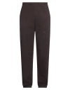 Hinnominate Man Pants Dark Brown Size L Cotton