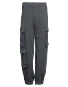 Hinnominate Man Pants Lead Size M Cotton In Grey